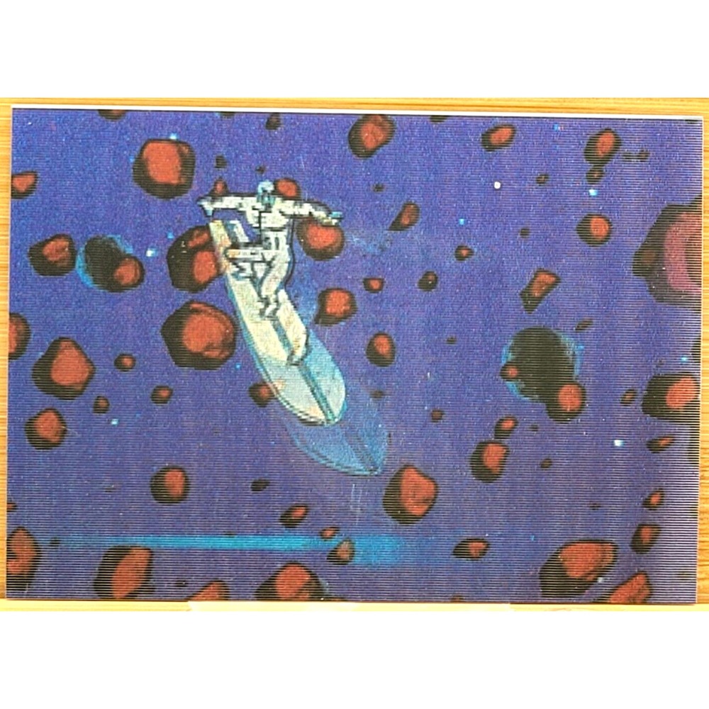 SILVER SURFER 1996 MARVEL MOTION FLEER/SKYBOX CARD #13